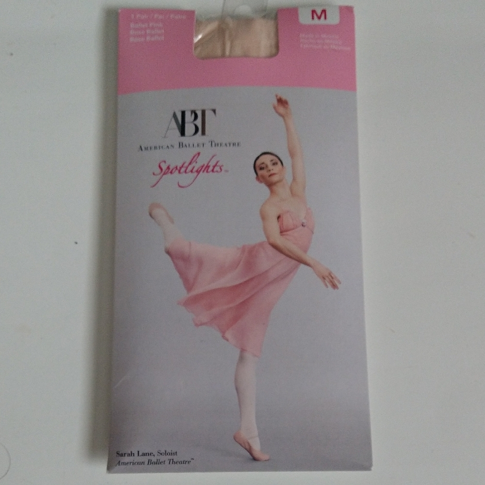 ABT Spotlights Ballet Tights in Pink